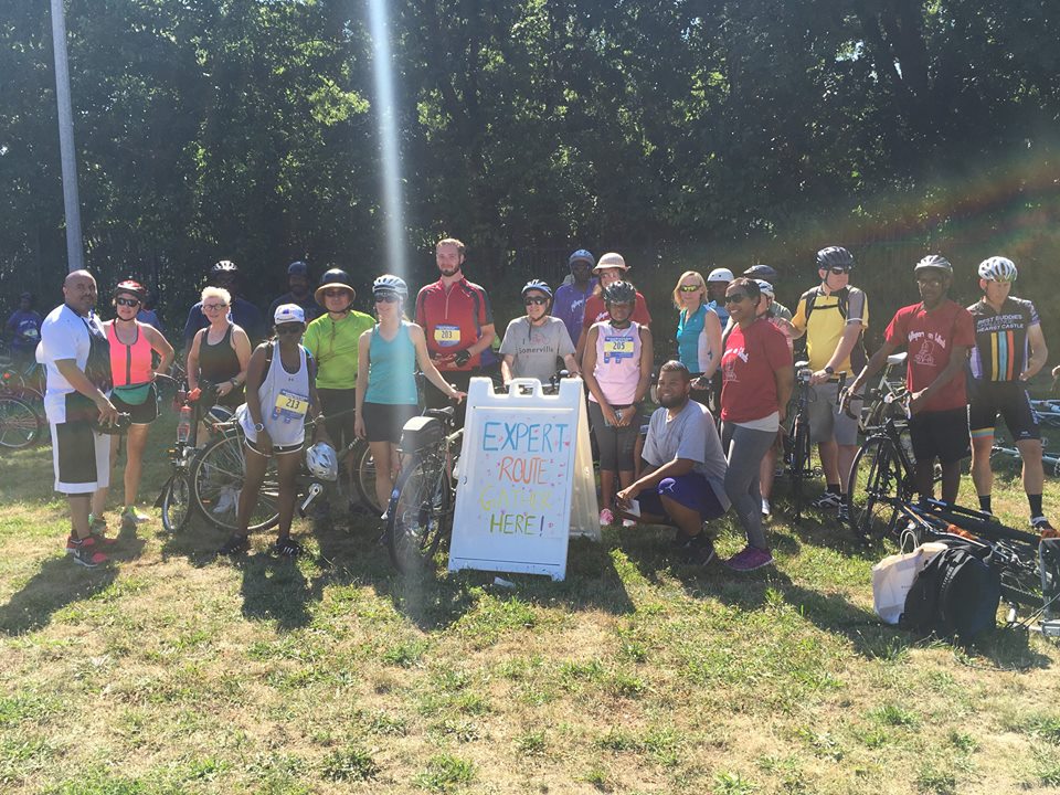 Mattapan on Wheels long ride participants